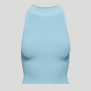 Aritzia Babaton Sculpt Knit Halter Top